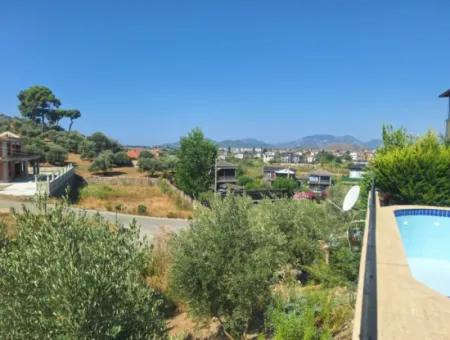 3 1 Villa Zum Verkauf Mit Einzigartigem Blick In Dalaman Şerefler