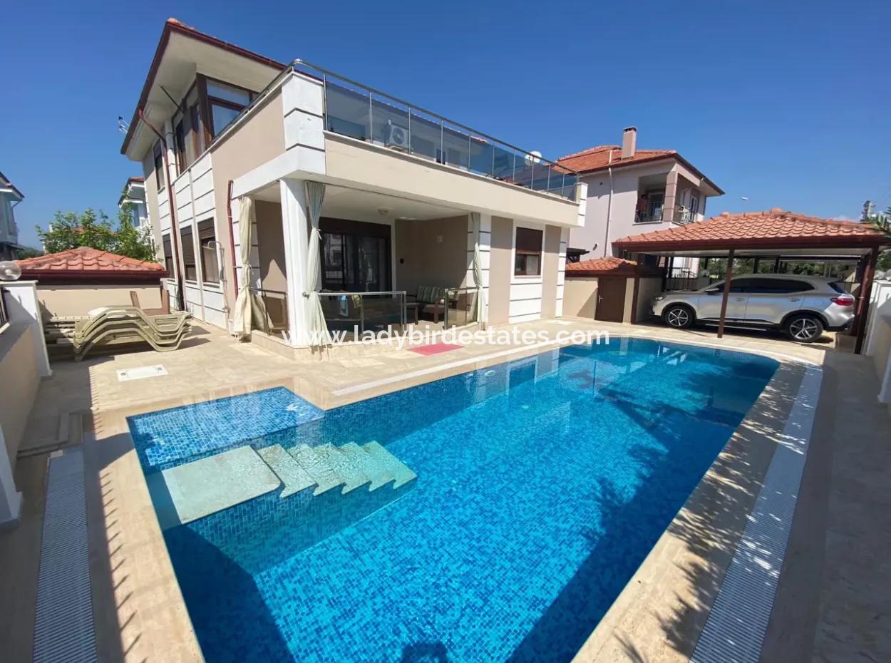 Dalaman Karaçali Mah. Luxury 4 1 Villa For Sale