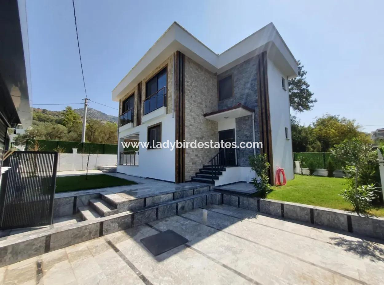 Detached 3 1 Villa For Sale In Dalaman Kapikargin