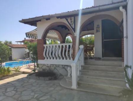 3 1 Villa With Pool In Dalaman Şerefler Neighborhood !!